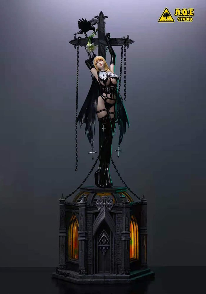 1/4 Scale The Nun - Original Design Resin Statue - A.O.E Studio [Pre-Order]-shopify