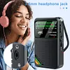 Portable Mini FM AM SW Full Band Radio Best Reception for Senior Home Walking