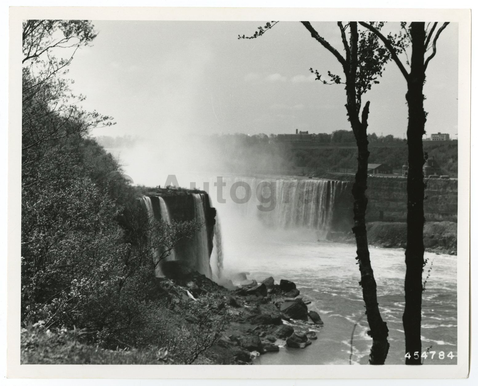 Niagara Falls - New York, Canada - Vintage 8x10 Photo Poster paintinggraph