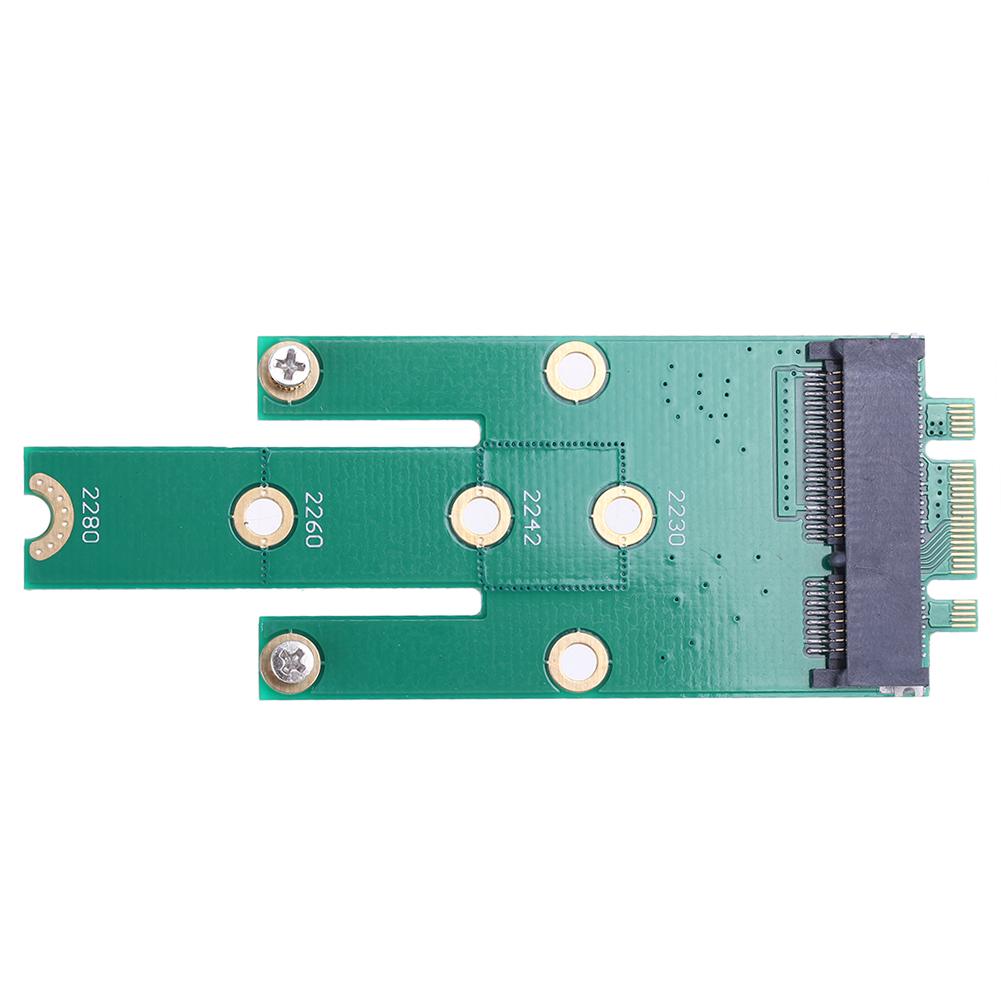 

NGFF M.2 B + M Key to mSATA Mini PCI-E SATA 3.0 SSD Male Converter Card, 501 Original