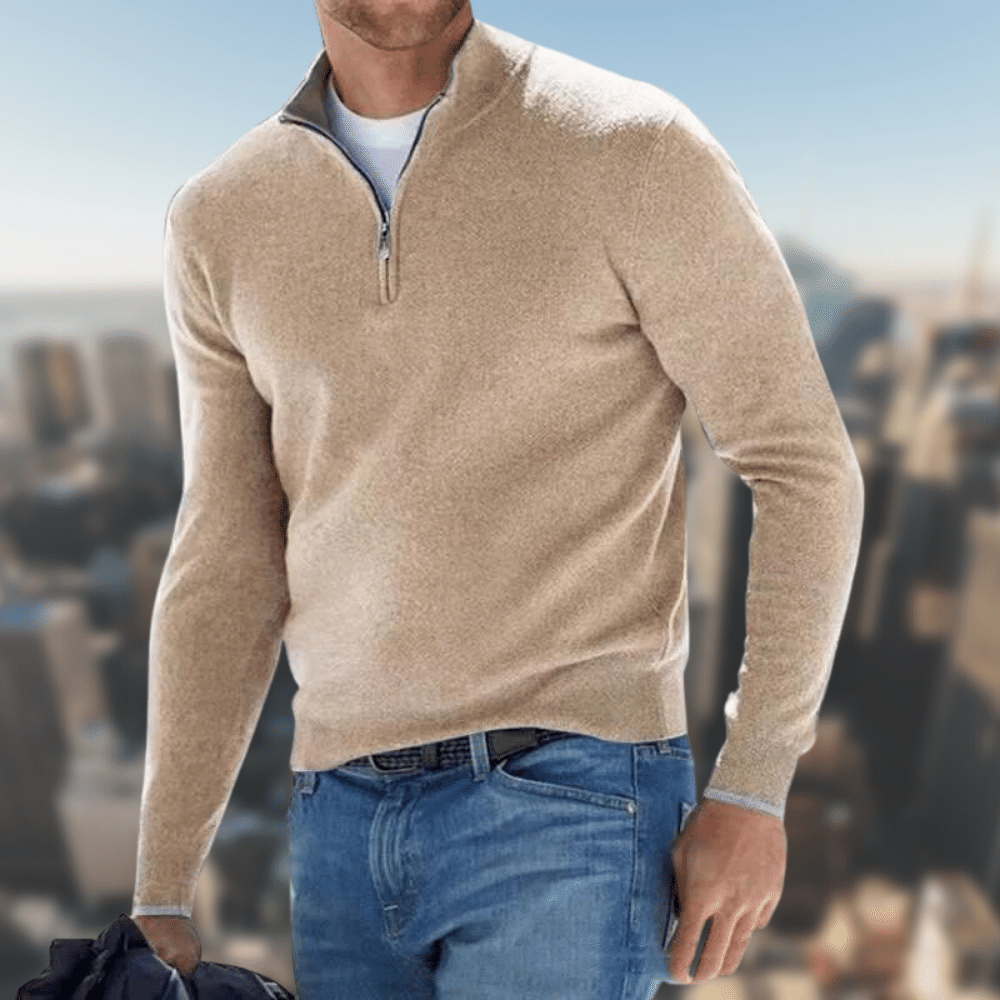 🍁50%OFF🍁 Men's autumn and winter long-sleeved fleece bottoming shirt