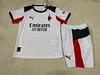 Joyfball 2025/2026 Kids Size AC Milan Away Soccer Jersey 