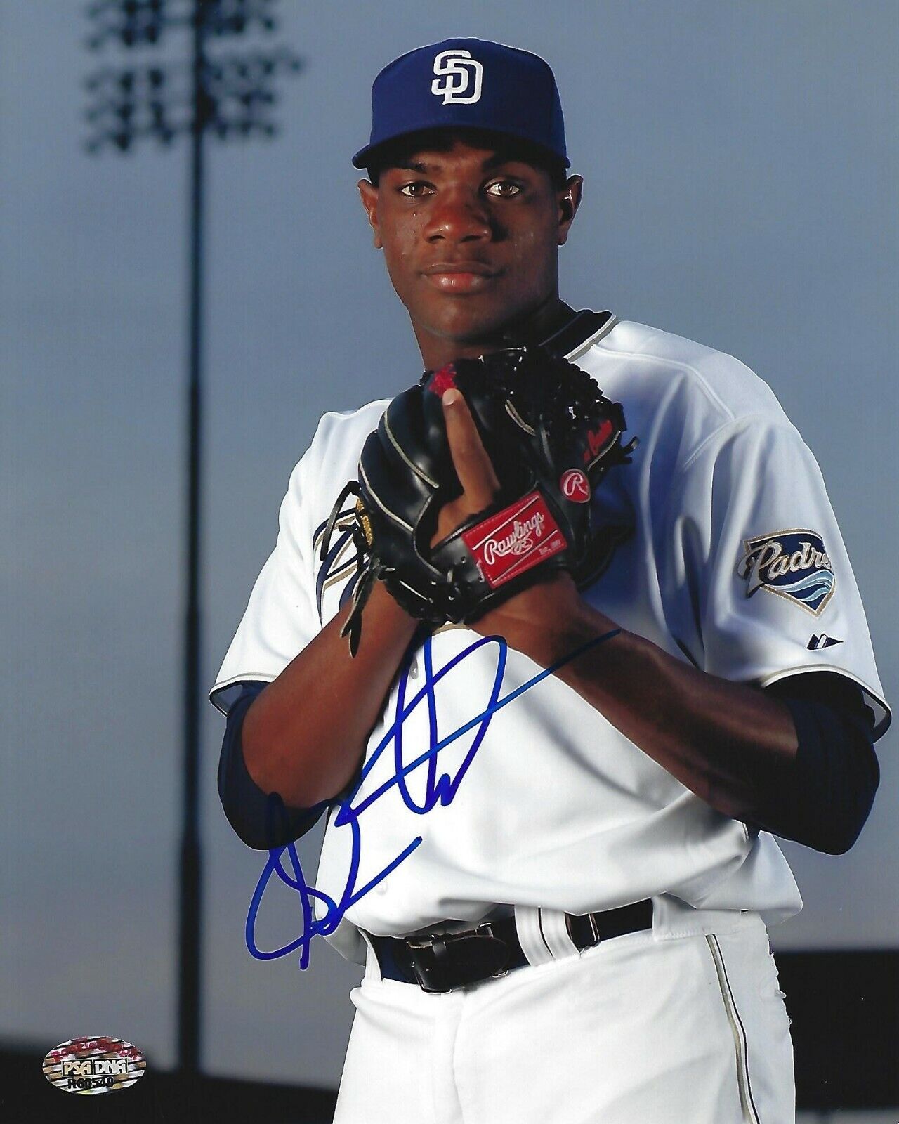 Simon Castro Signed 8x10 Photo Poster painting PSA/DNA Padres Baseball Rookie Picture Autograph