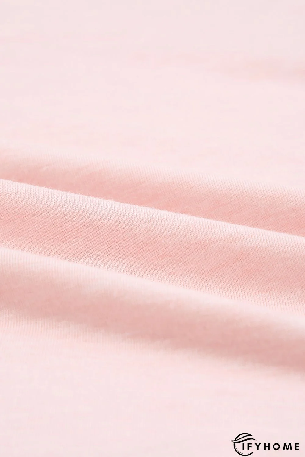 Pink SUNNY DAYS AHEAD Graphic Print Short Sleeve T-shirt | IFYHOME