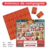 Puzzle sur le thème de Noël du compte à rebours de l'Avent