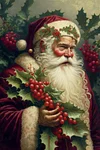Luxury AB Velvet Diamond Painting Kit - Christmas Santa Claus