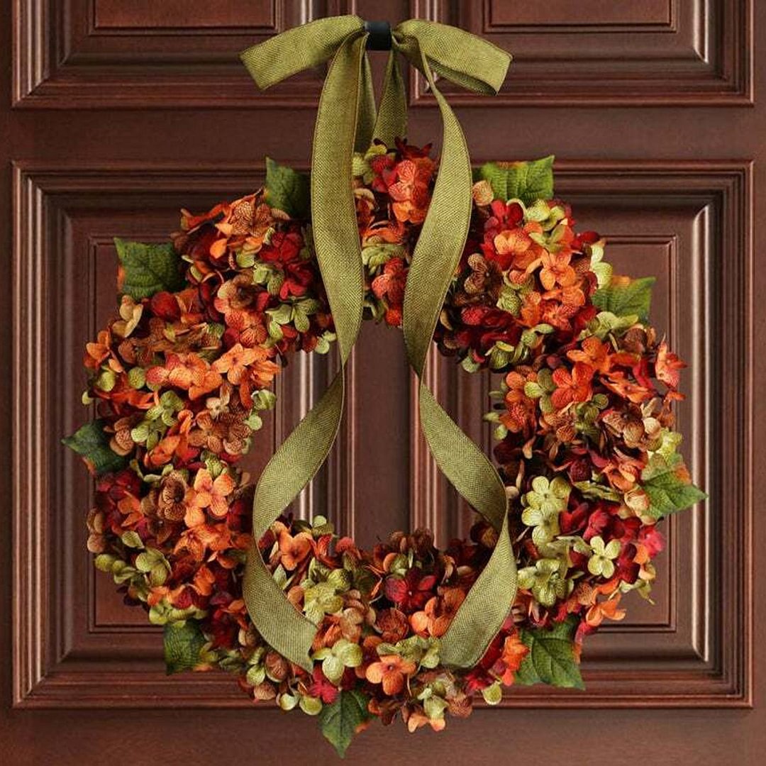 Christmas Wreath - Idyllic Scenery