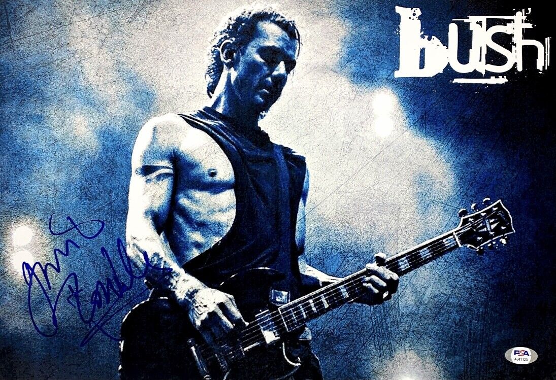 Gavin Rossdale Signed 12x18 Photo Poster painting Bush