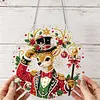 XMAS DIY Acrylic Special Shape Diamond Painting Hanging Pendant Hanging Kit