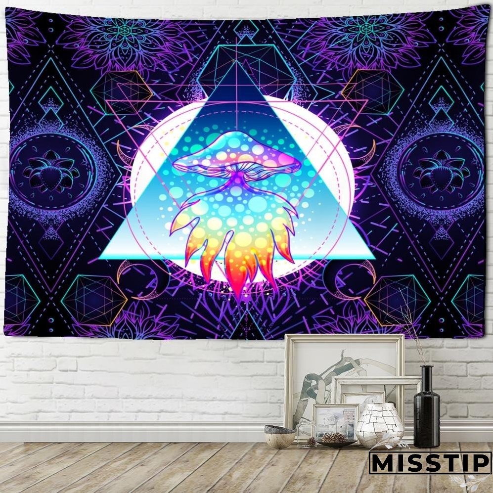 Indian Mandala Tapestry Wall Hanging Bohemian Gypsy Psychedelic Tapiz Witchcraft Tapestry