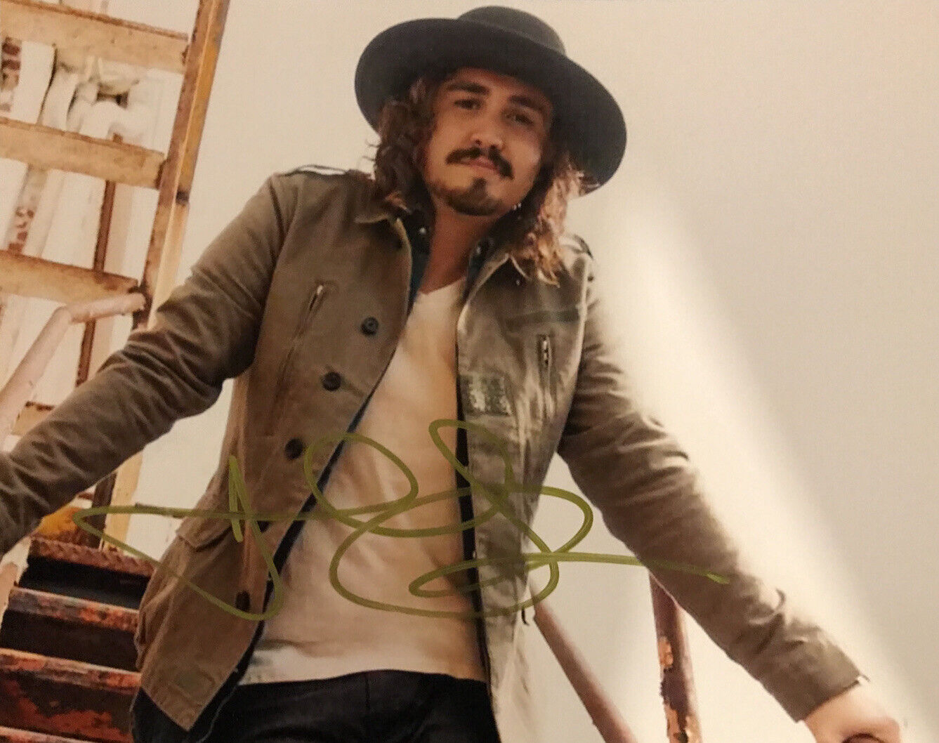 JORDAN FELIZ SIGNED 8x10 Photo Poster painting SIGNED CHRISTIAN SINGER AUTOGRAPHED Rare HOT!!