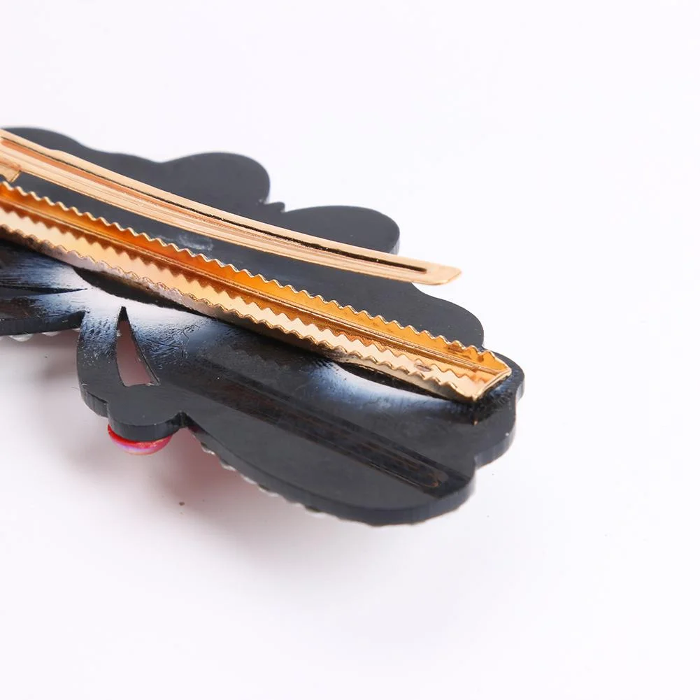 3pcs Butterfly Rhinestone Hair Clip DIY Crystal Bowknot Barrettes