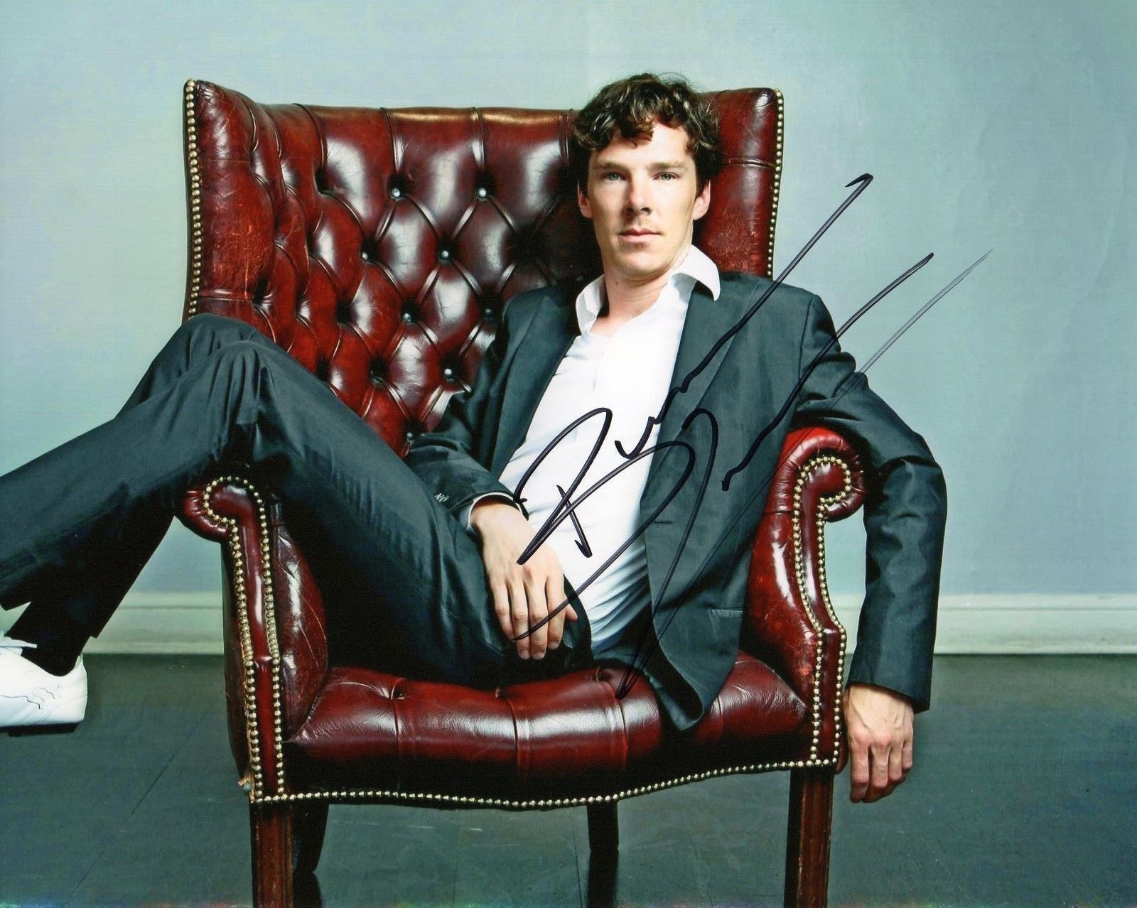 BENEDICT CUMBERBATCH AUTOGRAPHED SIGNED A4 PP POSTER Photo Poster painting PRINT 9