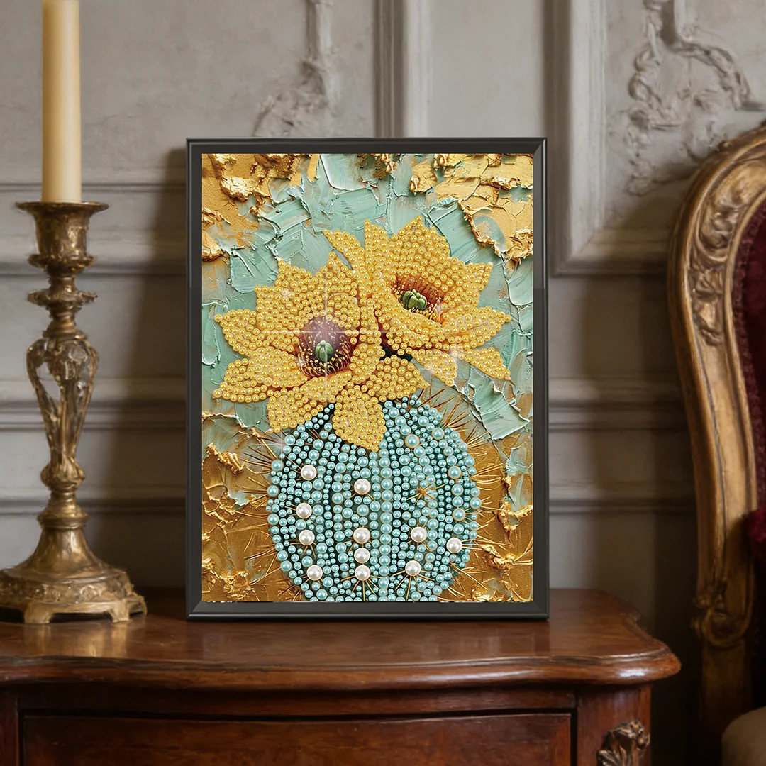 Diamond Painting - Partial Special Shaped Drill - Sunflowers(Canvas|30x40cm)