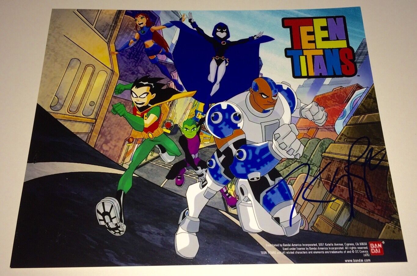 KHARY PAYTON Authentic SIGNED 8 X 10 TEEN TITANS Photo Poster painting IN PERSON Autograph