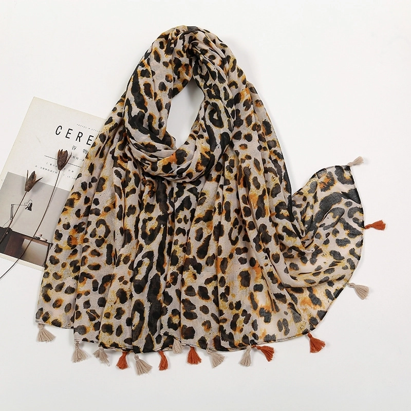 Women’S Bohemian Geometric Cotton And Linen Scarf