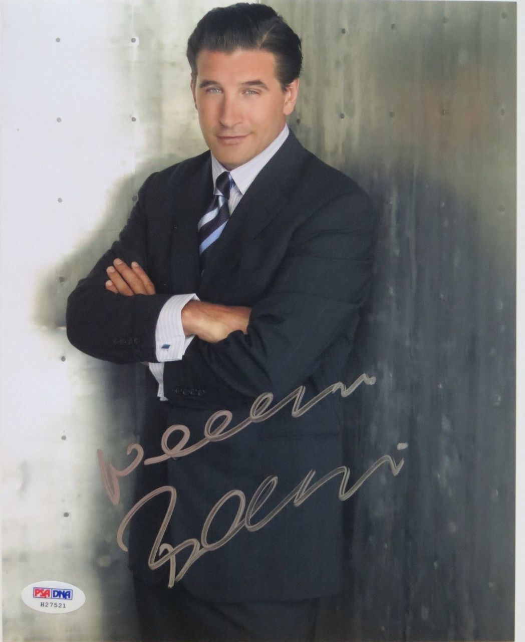 William Baldwin Signed Dirty Sexy Money Authentic 8x10 Photo Poster painting (PSA/DNA) #H27521