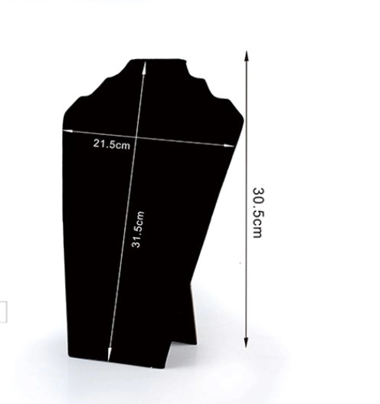 Casual Minimalist Solid Color Flannel Patchwork Jewelry Display