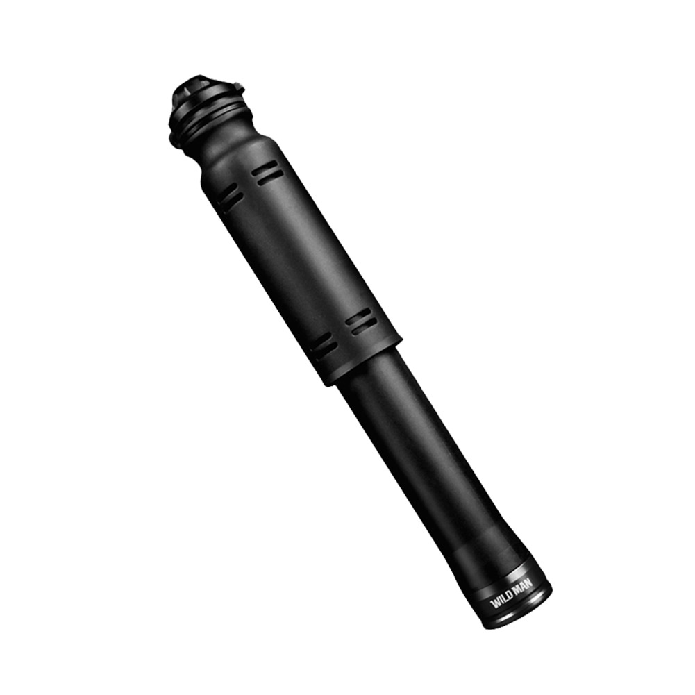 

WILD MAN GK3 110psi MTB Bike Pump Kit for American/Presta Valve (Black, 501 Original