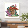 Mushroom Fairy - Crystal Rhinestone Diamond Painting