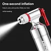 Portable Tire Inflator Aluminum Alloy CO2 Bike Tire Inflator Cycling Accessories