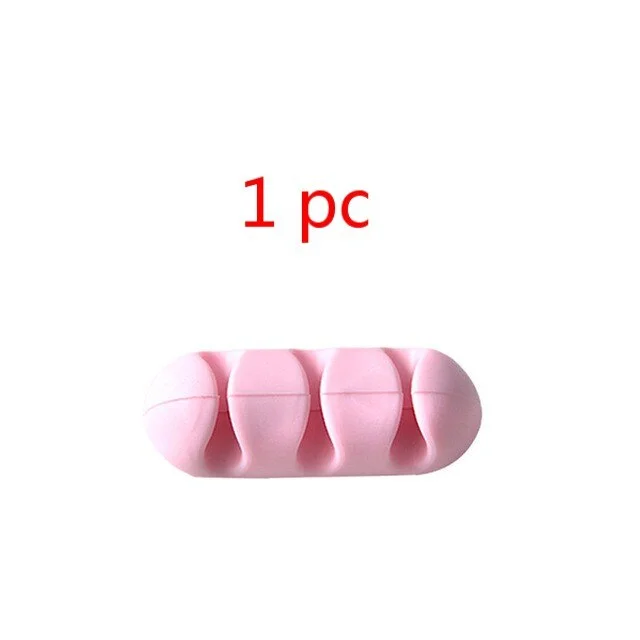 BRIDAY 2020 Cute Cable Fixed Storage Headphone Headset Wire Wrap Cord Winder Organizer Cable Collector Silica Dropshipping A35