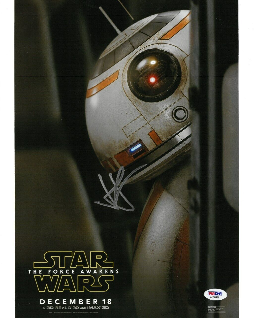 JJ Abrams Signed Star Wars Authentic Autographed 11x14 Photo Poster painting PSA/DNA #AD90682