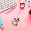 1Pc DIY Diamond Painting Lettter Keychain