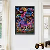 (40*60cm)Disneyland Fireworks - Round Partial AB Drill Diamond Painting