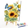 Flowers-Paint By Numbers Acrylic Painting 40*50CM