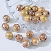 Netural Brown Khaki Colors Ceramic Beads DIY Jewelry Accessories