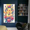 Rose Pikachu-11CT Stamped Cross Stitch 40*65cm/15.75*25.59in(Big Size)