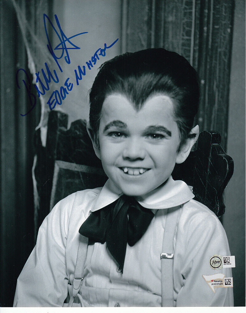 Butch Patrick autographed signed The Munsters 8x10 Photo Poster painting inscribed Eddie Munster