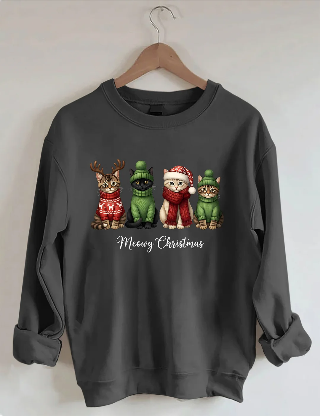 Meowy Christmas Sweatshirt