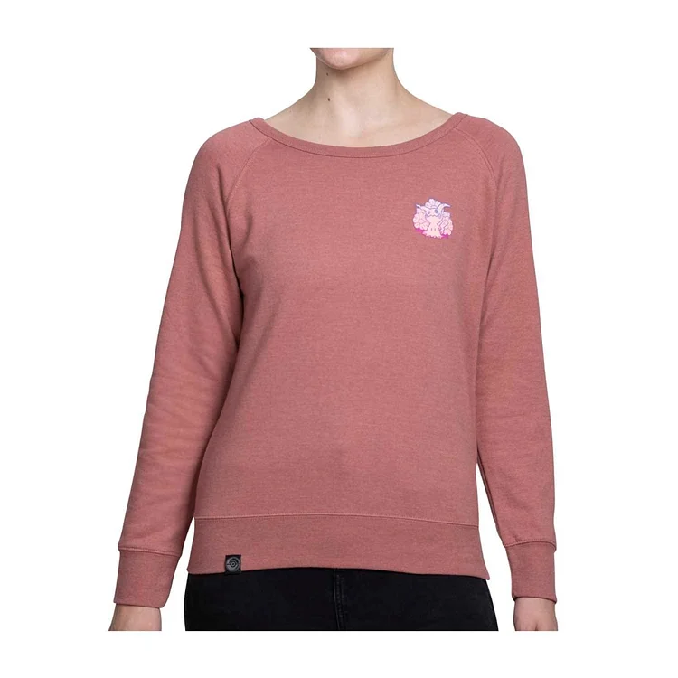 Pokémon Stories: Mimikyu Dreams Pink Capped Neck Sweatshirt - Adult