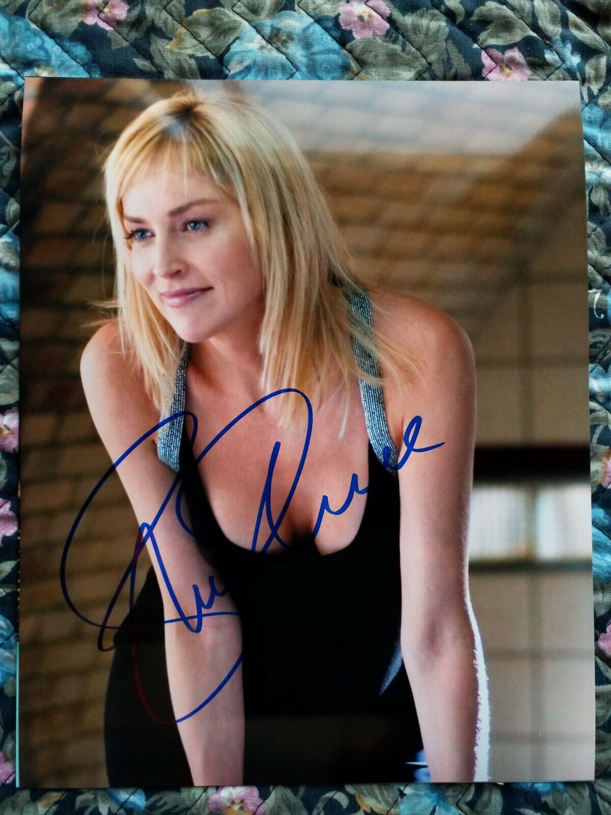 Sharon Stone Authentic Signed 8x10 Photo Poster painting Autographed Picture Hot!