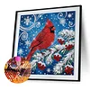 Diamond Painting-DIY Crystal Rhinestone Red Sparrow