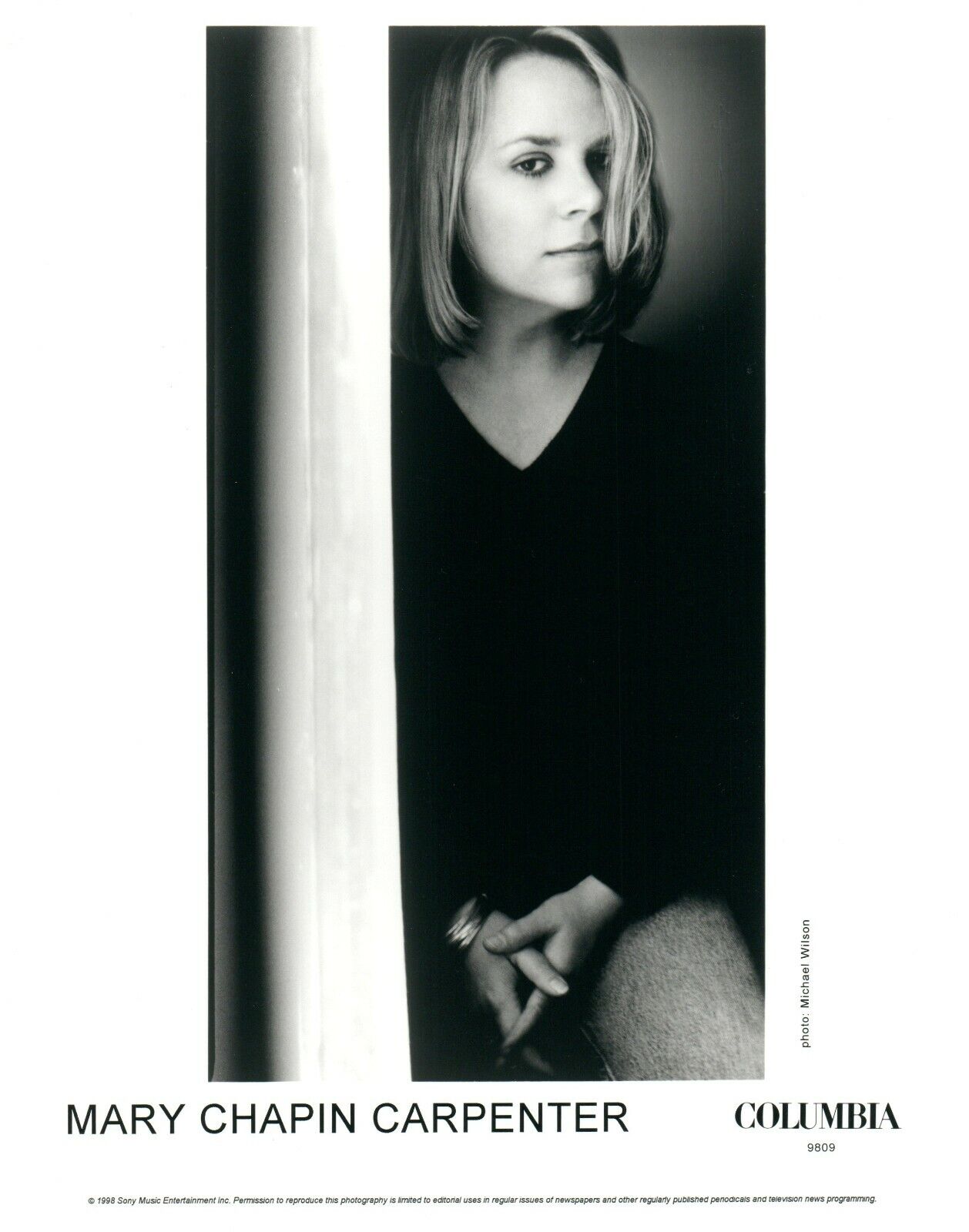MARY CHAPIN CARPENTER Music 8x10 Promo Press Photo Poster painting Columbia Sony Music 1998