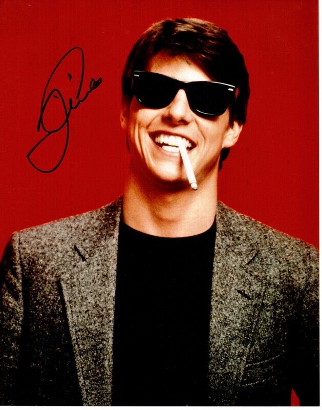 Tom Cruise Signed - Autographed Risky Business 11x14 inch Photo Poster painting with Certificate