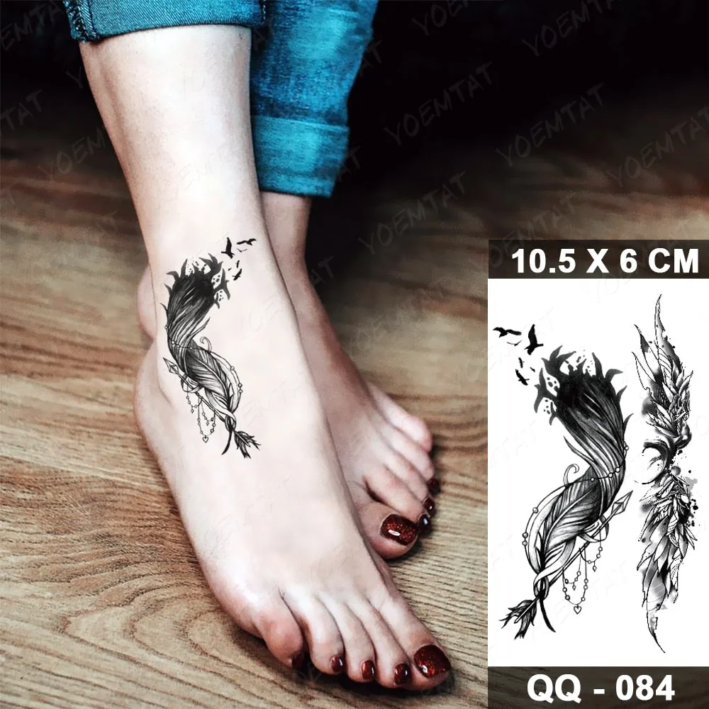 Waterproof Temporary Tattoo Sticker Cloud Lightning Magic Flash Tatoo Small Cute Crystal Hand Wrist Fake Tatto For Body Art