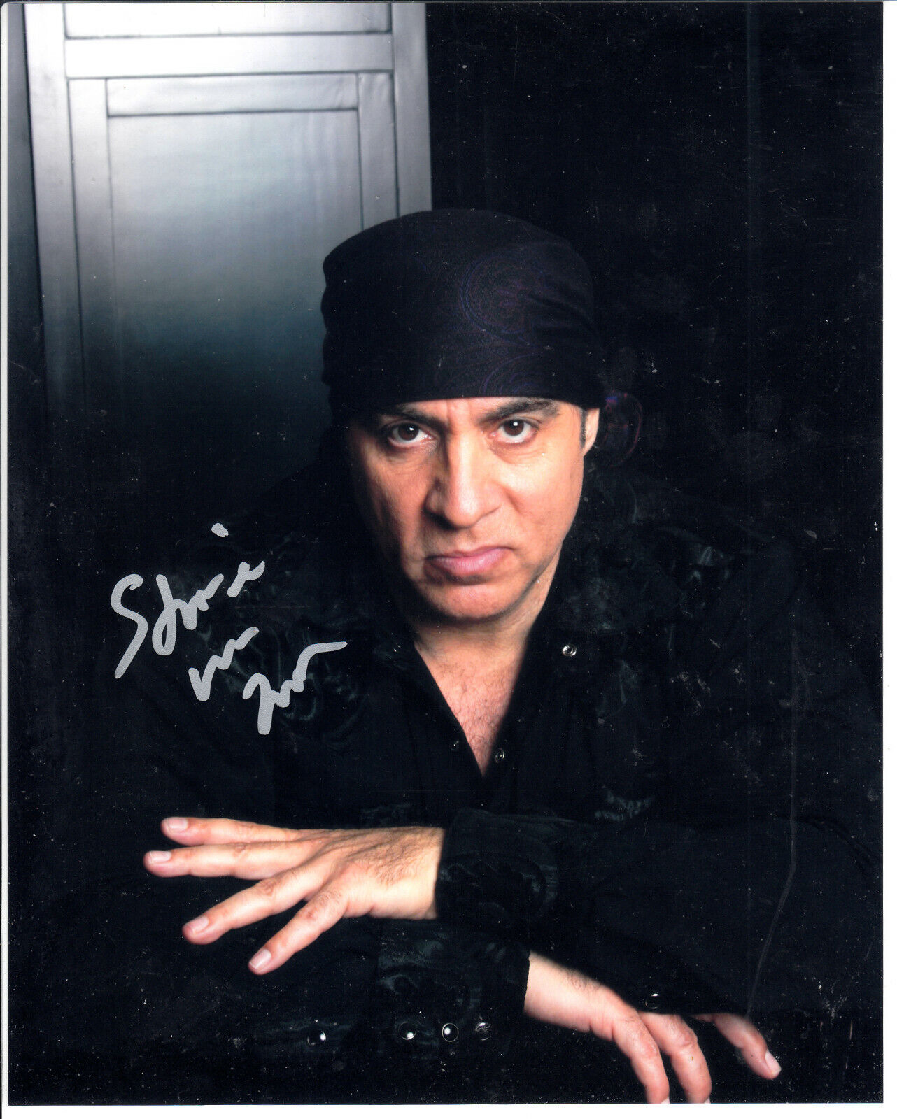 Stevie Van Zandt played on the Sopranos Autograph Signed 8x10