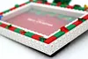 Chirstmas DIY Building Block Photo Frame Kit,Creative Handmade Assembled Photo Frame Handmade Craft Gift Home Tabletop Display Decor
