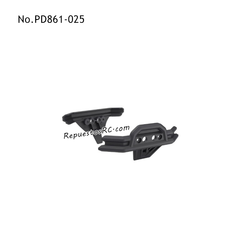 PD RACING TK10 Piezas para Coches RC Parachoques Delantero/Trasero PD861-025