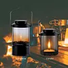 Night Shadow Oil Lamp, Ambient Lighting Camping Lantern, Retro Tent Light, Portable Outdoor Oil Lamp