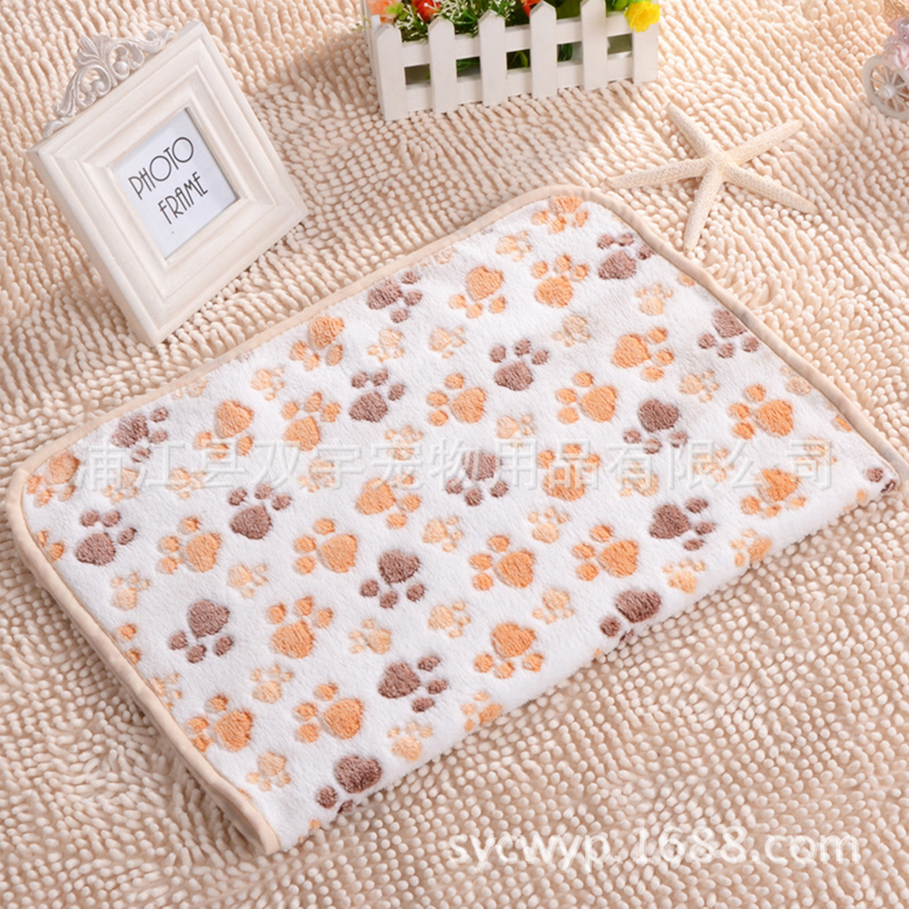 

Autumn Winter Thickened Coral Fleece Dog Pet Blanket, 501 Original