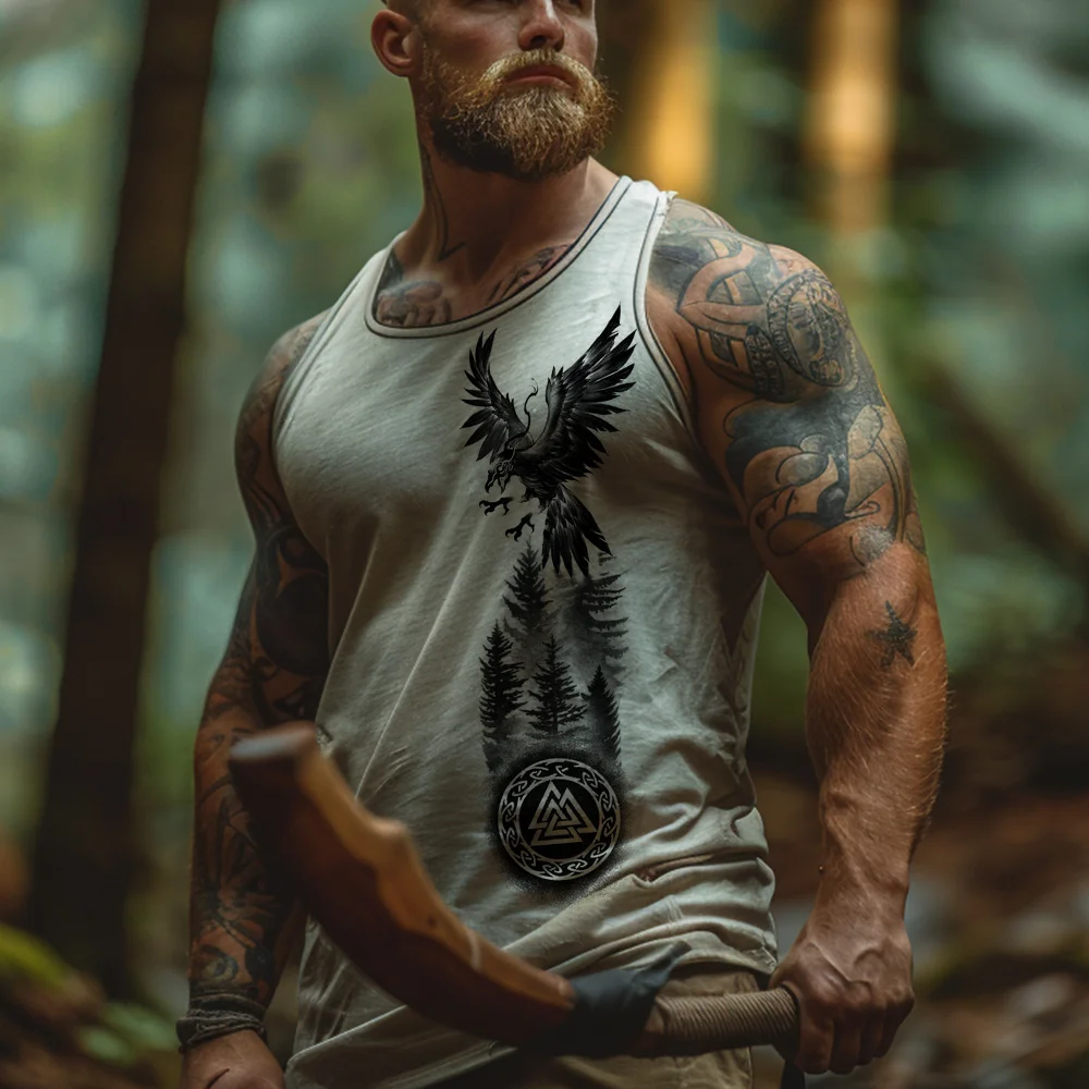 Viking Sleeveless T-Shirt-inspireuse