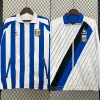 2024 Argentina Reversible Windbreake White Blue 1:1 Thai Quality