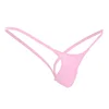  Men's Low-Rise Underwear G-String Underpants Thong Back Open Plus Size Bikini Bulge Pouch Underwear