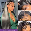 360 Lace Wig Human Hair Pre Plucked Wig Straight  Human Hair Wigs For Women Glueless
