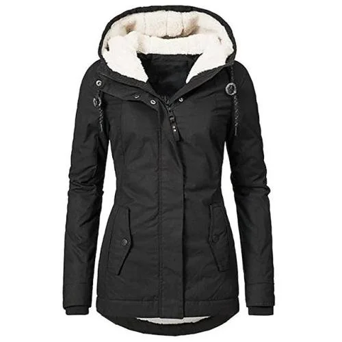 Women's Parka Fall Winter Long Coat Windproof Warm Jacket
